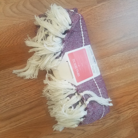 Woven Stripe Throw Blanket - Picture 5 of 6